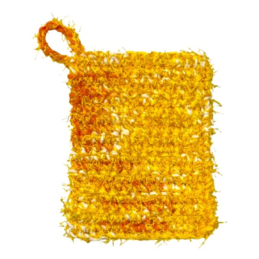 ⭐️⭐️⭐️⭐️⭐️ Rated Item - Large Handmade Crochet Dish/Multipurpose Scrubby